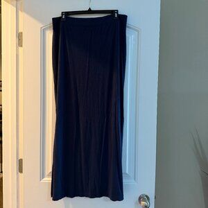 Offline by Aerie Maxi Skirt (Navy)